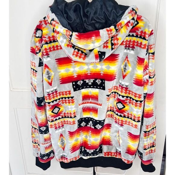 Xantenri Navajo Fleece Hooded Jacket Womens Size Medium - Picture 4 of 4